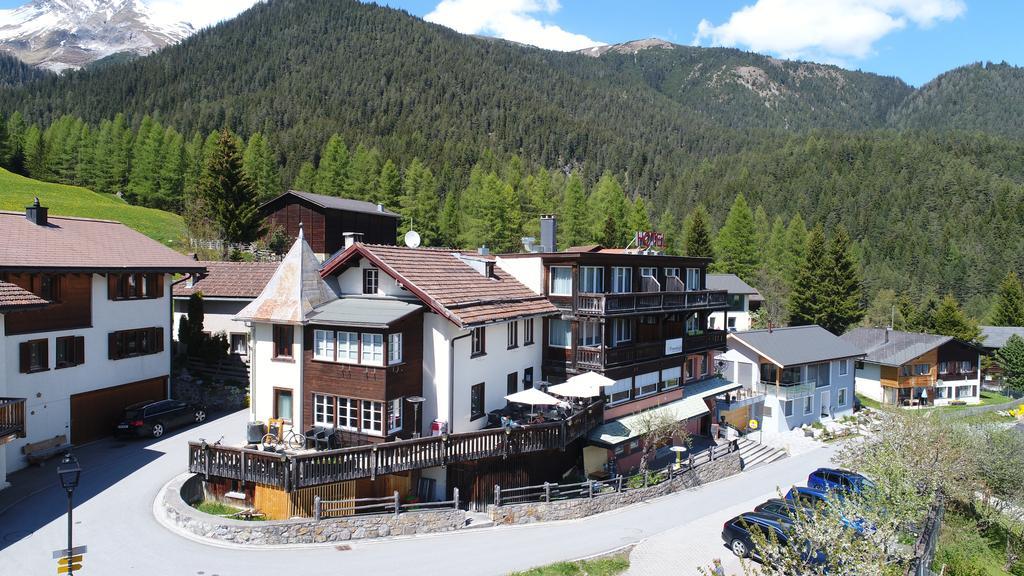 Hotel Sonnenhalde Wiesen Buitenkant foto